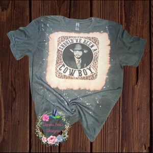 Post Malone Tshirt- I should’ve been a cowboy.